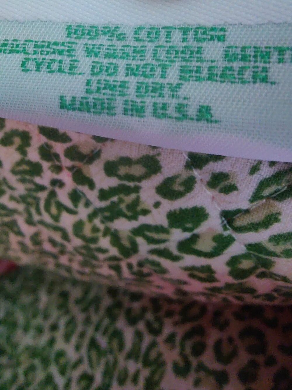Vintage Y2K Vera Bradley RARE Petal Pink Pink and Green Shoulder Bag - Picture 6 of 9